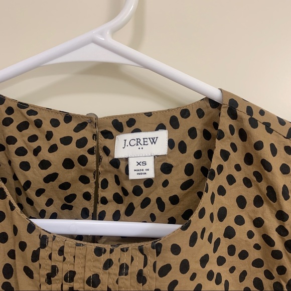 J. Crew cheetah print top - Picture 3 of 4